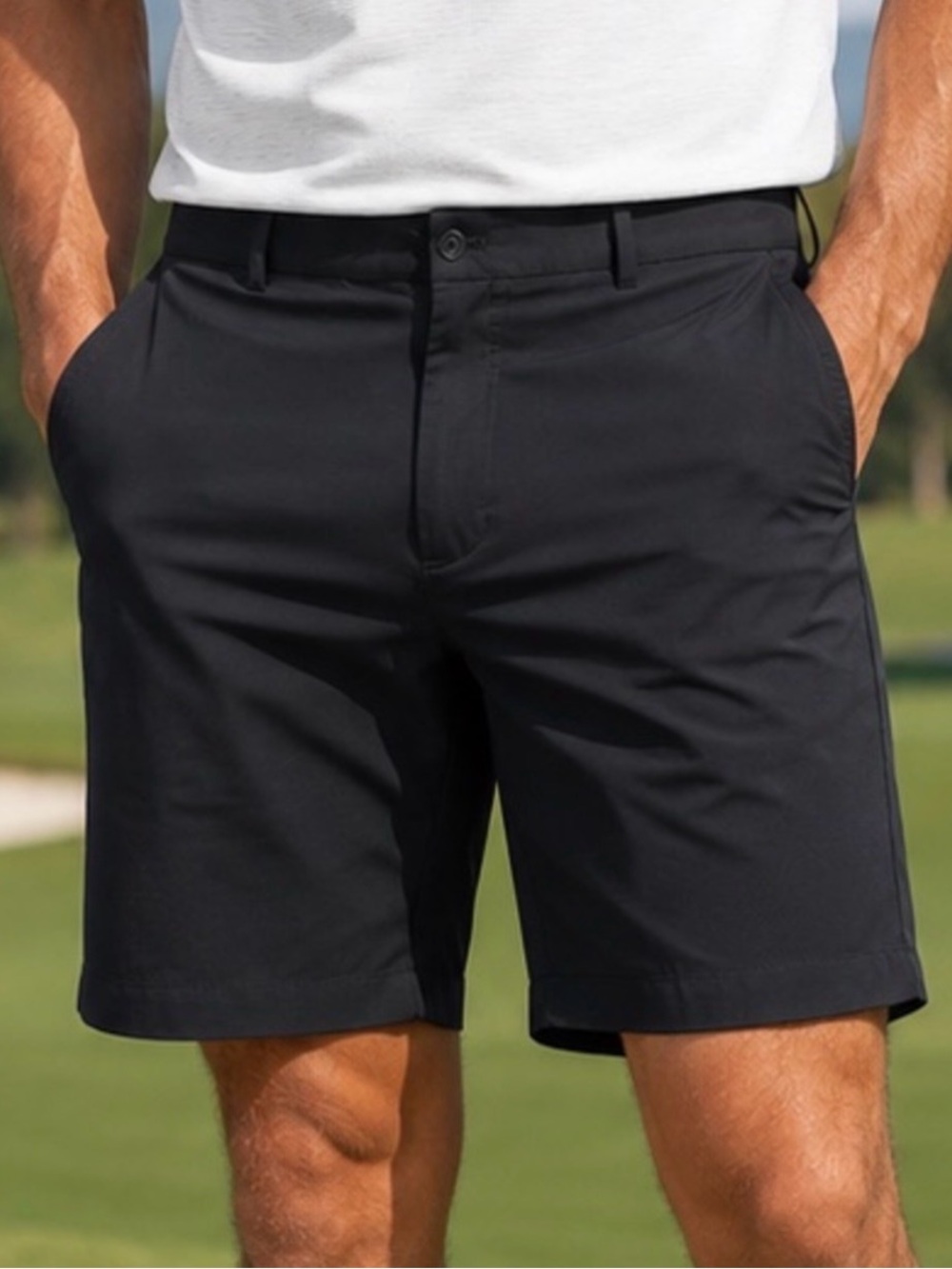 Walter Hagen black golf shorts size 36